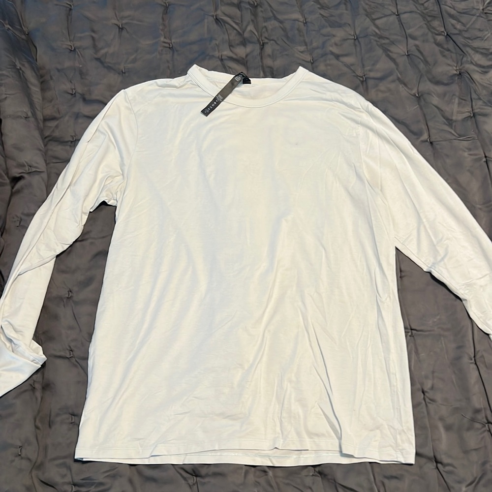 Lululemon fundamental long sleeve t-Shirt L in Silverdrop